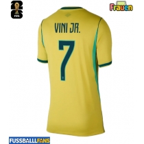 Brasilien Vinicius Junior #7 Heimtrikot Frauen WM 2026 Kurzarm